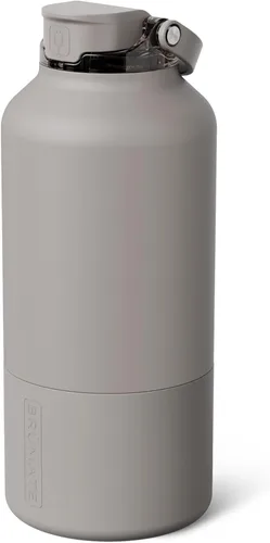 Vista 71 de BrüMate Rise - Botella de agua de 25 onzas con pajita de silicona cubierta 100 % a prueba de fugas, botella de agua de acero inoxidable aislada
