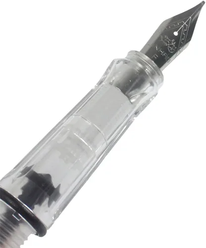 Vista 6 de Gullor Jinhao 599 - Pluma estilográfica de punta fina con punta media, color negro