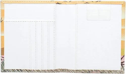 Vista 4 de Funda para pasaporte de viaje con bloqueo RFID con hebilla de piel sintética para pasaporte, Elefante, Cartera Rfid
