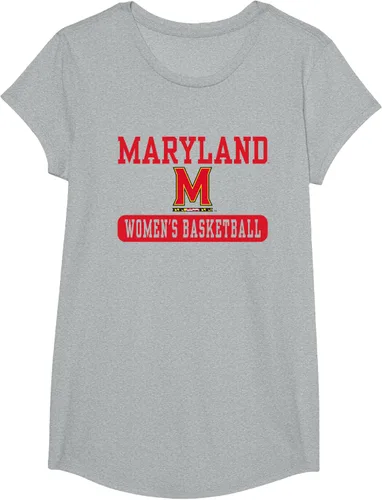 Vista 12 de Maryland Terrapins - Camiseta de baloncesto para mujer con licencia oficial, Blanco