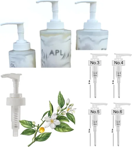 Vista 13 de Bombas dispensadoras compatibles con la máscara perfectora del cabello Olaplex No. 3 y champú de tamaño de viaje No. 4 y acondicionador No. 5