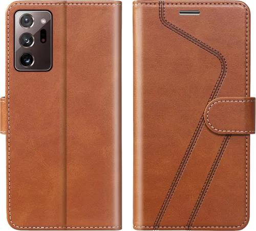 Vista 19 de Funda tipo cartera para Samsung Galaxy Note 8, funda de piel con bloqueo RFID, soporte magnético con tapa abatible, a prueba de golpes, compatible