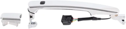 Vista 126 de TRQ Manija de puerta exterior delantera derecha cromada para el lado del pasajero compatible con Chrysler 300 Dodge Journey 2011-2020