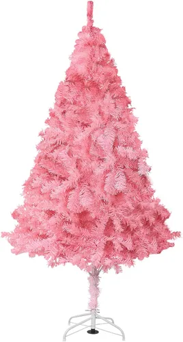 Vista 11 de Arthas Árbol de Navidad negro de oropel de Halloween de 5 pies para decoración de fiesta en el hogar, oficina, vacaciones, temporada, precioso