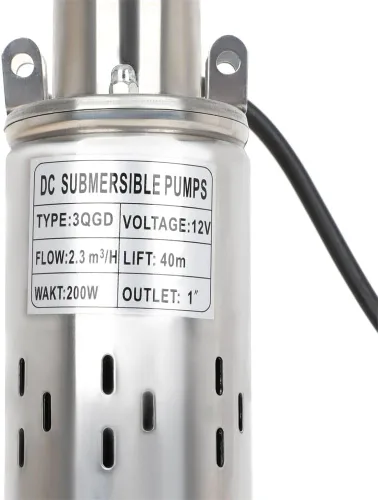 Vista 3 de SCITOO Bomba de agua sumergible para bomba de tornillo de 10.3Hp 12V 58psi DC