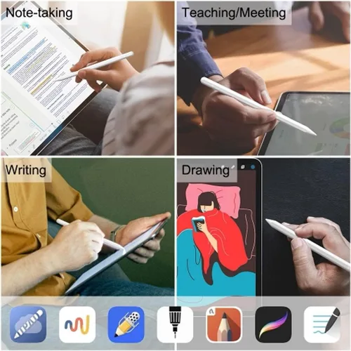 Vista 5 de Lápiz óptico activo compatible con Amazon Fire 7 Kids Edition (versión 2019)/Kindle Fire HDX 8.9 (versión 2013), 7 (versión 2013) – Rechazo de palma