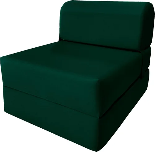 Vista 41 de D&D Futon Furniture. Silla plegable de espuma, sofá de estudio, colchón de espuma plegable para invitados (6 x 24 x 70 pulgadas, negro)