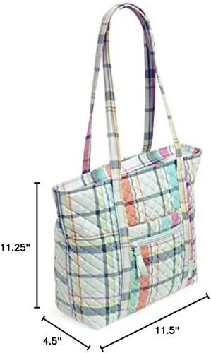 Vista 7 de Bolso tote Vera pequeño para mujer, algodón