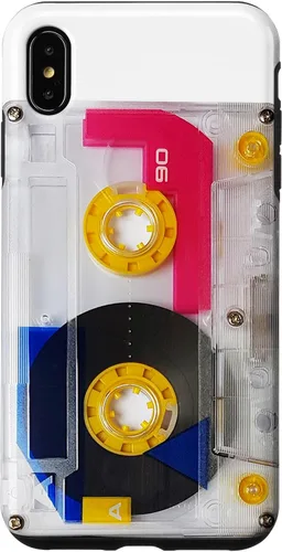 Vista 11 de iPhone 12/12 Pro Vintage Cassette Tape Retro 80s 90s Music Mixtape Case
