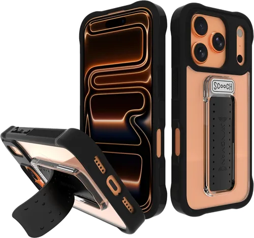 Vista 189 de Scooch Wingman - Funda con soporte de patas para iPhone 11 [Protección contra caídas de 10 pies] [Soporte de dos vías] Cubierta protectora, funciona