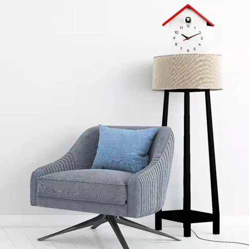 Vista 2 de Cuco Reloj de pared Reloj de informe Reloj despertador Reloj de cuco Reloj de mesa Reloj de mesa Reloj de cuco Reloj de pared para el hogar Reloj
