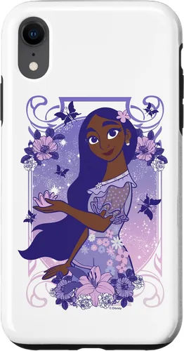 Vista 24 de Funda para iPhone 16 Disney Encanto Isabella Dreamy Floral Retrato