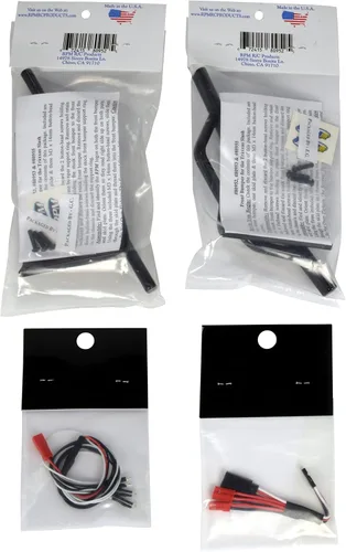 Vista 4 de RPM RC Products Parachoques Delantero W/Luces LED Combo - Compatible con Traxxas Slash 2WD #2004