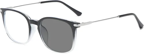 Vista 13 de MIRYEA Gafas de sol fotocrómicas antideslumbrantes fotocromáticas con bloqueo de luz azul para computadora 11679-negro - pata granate