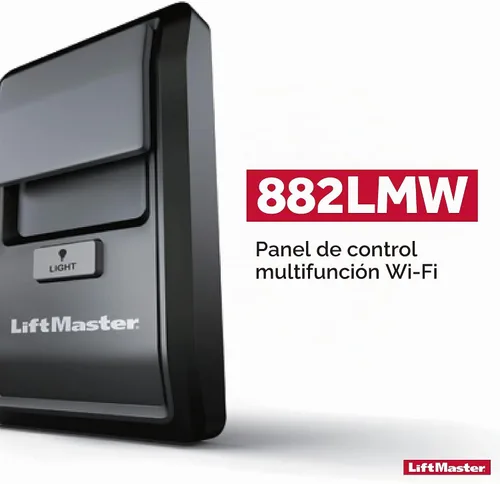 Vista 3 de LiftMaster 882LMW - Solo compatible con los abridores de puerta de garaje Security+ 2.0 LiftMaster - Panel de control de puerta de garaje compatible