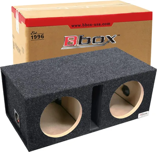 Vista 9 de Atrend Caja de subwoofer de sintonía SPL con ventilación única de 8 pulgadas – Mejora la calidad de audio, sonido y graves – Certificado de carcasa