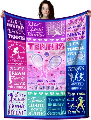Vista 10 de Manta de gato de regalo para mujeres y niñas, amantes de los gatos, manta suave y ligera para viajes, camping, sofá, sala de estar, 60 x 50 pulgadas