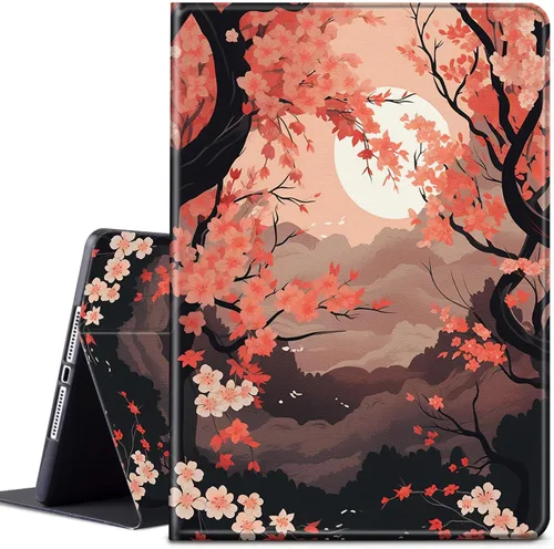 Vista 18 de Funda para tablet Kindle Fire 7 2019/2017 lanzamiento 9ª/7ª generación 7 pulgadas, ligera, protectora de piel sintética, cubierta inteligente