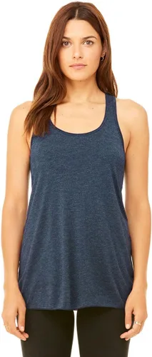 Vista 25 de Bella - Camiseta de tirantes para mujer, con espalda cruzada y holgada Athletic Heather