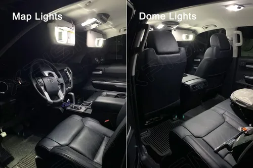 Vista 5 de Xpismii Kit de luz LED interior Sequoia blanca de 18 piezas de 6000 K de repuesto para Toyota Sequoia 2001 2002 2003 2004 2005 2006 2007