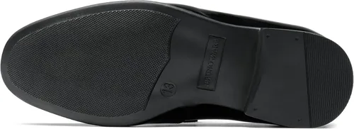 Vista 4 de Bruno Marc Zapatos de esmoquin formales para niño, mocasines sin cordones