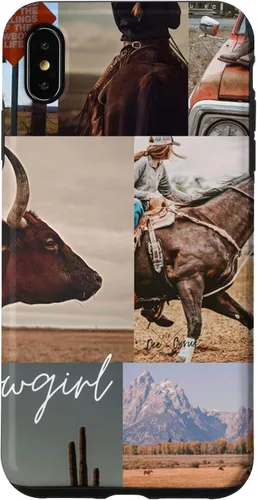 Vista 7 de iPhone 12 mini Cowgirl Retro Howdy Giddy Western Estética Boho Cowboy Estuche de regalo