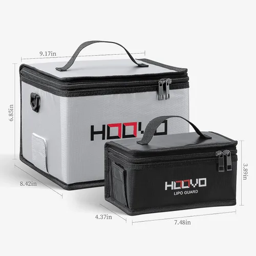 Vista 8 de HOOVO 11.1 V 5200 mAh 60C 3S LiPo Batería TR Plug para RC Car RC Truck Avión Helicóptero Barco Coche 2 Paquetes Lipo Bolsa a prueba de explosiones