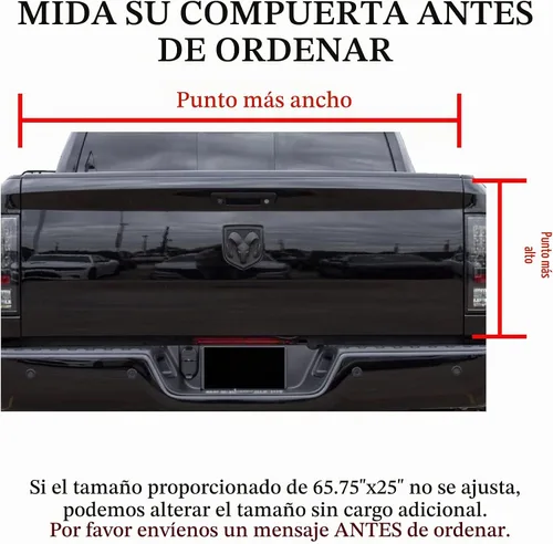 Vista 2 de GRAPHIX EXPRESS Calcomanía para puerta trasera de camión para camionetas (T100, caballos, caballos, vaqueros), calcomanías para puerta trasera