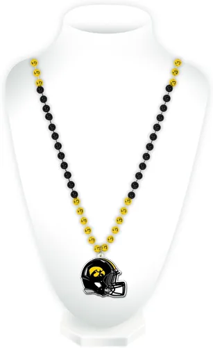 Vista 31 de Rico Industries NCAA Fan Shop - Cuentas estilo Mardi Gras con logotipo del equipo 3-Color del