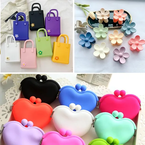 Vista 6 de HGUAN Rollo de gelatina de PVC liso de color sólido, tela de piel sintética de 12 x 53 pulgadas para hacer manualidades, lazos para el cabello