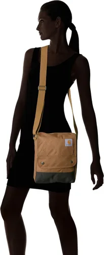 Vista 7 de Carhartt, Durable, Adjustable Crossbody Bag With Flap Over Snap Closure