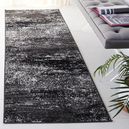 Vista 36 de SAFAVIEH Colección Adirondack Alfombra de Pasillo - 2'1" x 6', Marfil y Salvia, Diseño Abstracto Moderno, No Desprende Pelusa y Fácil Cuidado, Ideal