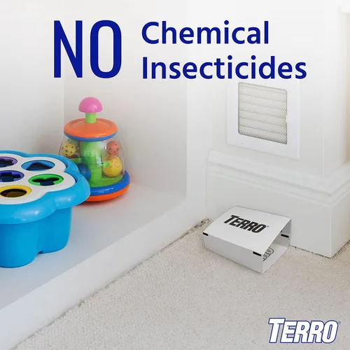 Vista 4 de Trampa para arañas e insectos Terro T3206-10 - Paquete de 10 trampas para insectos Kills Roaches, Spiders, Ants, Cockroaches, Crickets, Indoor Bug
