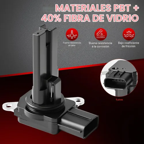 Vista 5 de FAERSI Medidor de sensor de flujo de aire masivo MAF 22680-AA380 compatible con 2009-2014 Forester 2008-2014 Impreza 2008-2014 Legacy 2008-2014