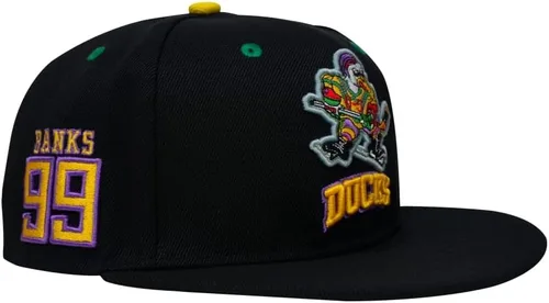 Vista 3 de D-5 Mighty Ducks - Gorra ajustable para hombres y mujeres, #96 Conway #99 Banks Unisex Hip Hop Gorra de béisbol