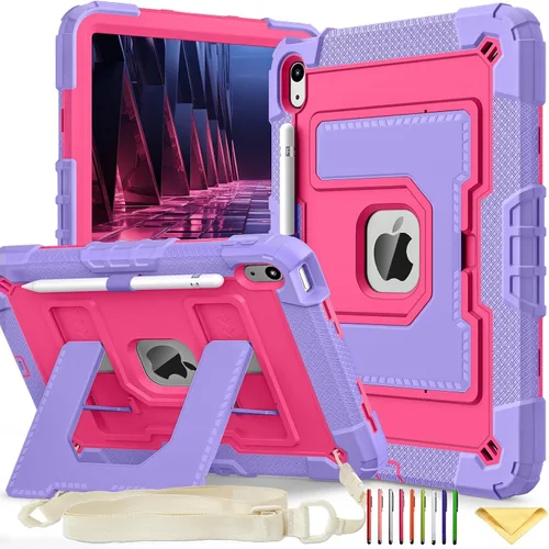 Vista 39 de Funda transparente con soporte para iPad Air 3 (Air 3ª generación) de 10.5 pulgadas 2019 y iPad Pro de 10.5 pulgadas 2017 con soporte