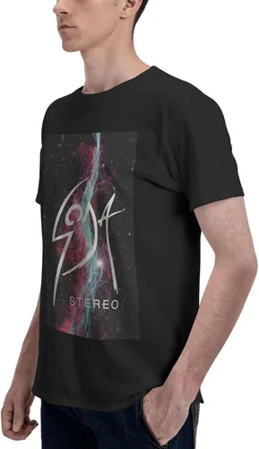 Vista 5 de Soda Stereo T Shirt Man's Casual Fashion Basic Short Sleeve O-Neck Summer Tee Clothes