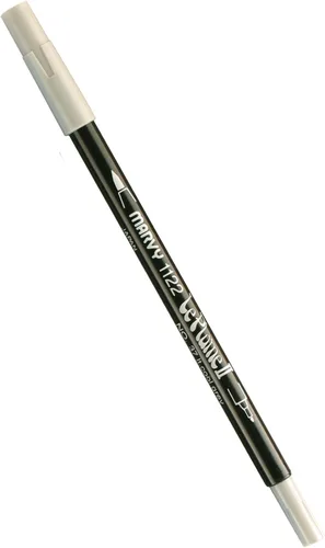 Vista 22 de Uchida 1122-C-3 Marvy Extra Fine Tip Le Plume II Rotulador de doble punta, azul