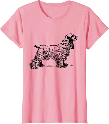 Vista 14 de Cocker Spaniel - Camiseta para perro Cocker Spaniel, gris, S Asfalto