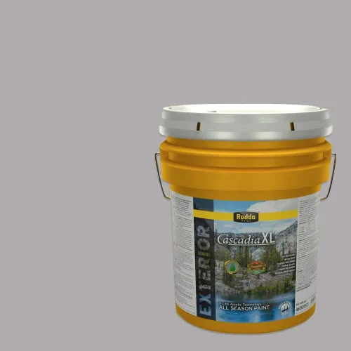 Vista 135 de Rodda Paint CASCADIA XL - Pintura e imprimación satinada para exteriores en uno, cuarto de galón, blanco abstracto