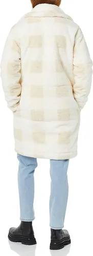 Vista 2 de Tienda Essentials Abrigo de sherpa de peluche de gran tamaño para mujer (anteriormente Goodthreads)