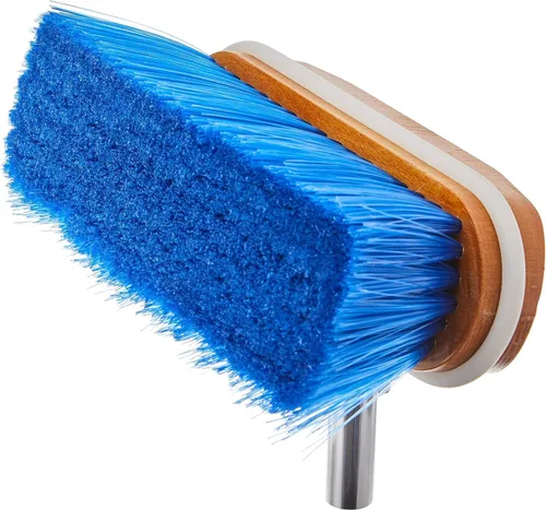 Vista 2 de Cepillo con cerdas blandas de nailon azules Shurhold para cubiertas y ventanas, Extra Soft, Blue
