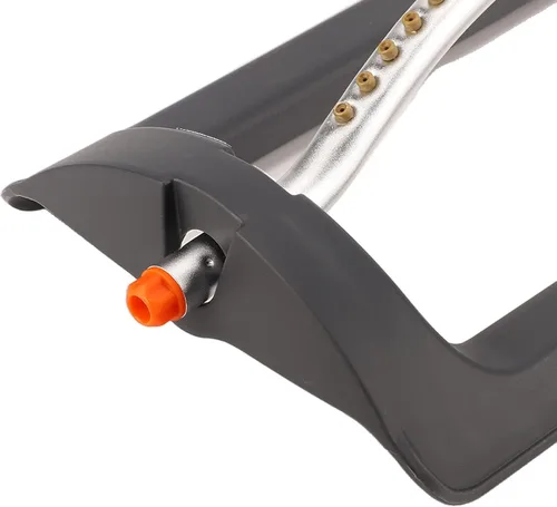 Vista 9 de Rociador oscilante automático para césped con 19 boquillas, rociador de agua lateral izquierdo, derecho y medio, ideal para jardín en casa, patio