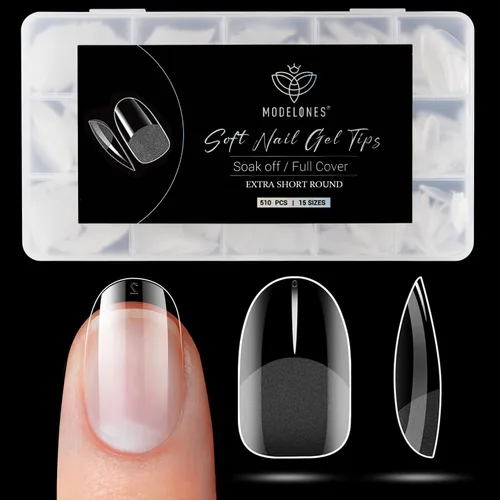 Vista 12 de Modelones - Juego de pegamento en gel para uñas de 9 en 1 con cepillo, gel de uñas de 15 ml para strass, gel de base, kit de gel de uñas de arte