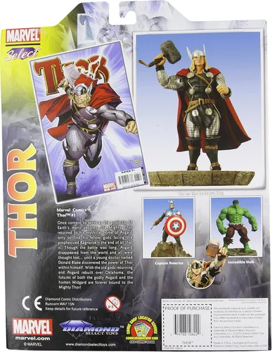 Vista 2 de Diamond Select Toys Marvel Select: Figura de acción de Thor