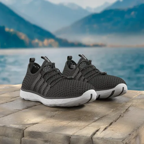 Vista 2 de DLGJPA - Zapatos acuáticos ligeros y de secado rápido para hombres, para deportes acuáticos y caminatas atléticas
