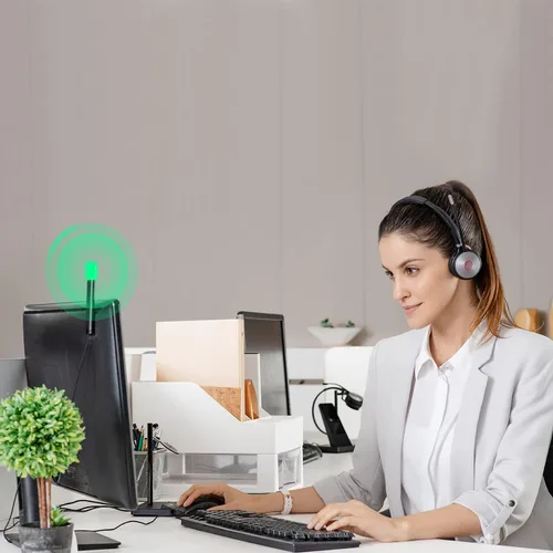 Vista 3 de Yealink Indicador Busylight BLT60 para auriculares DECT WH62 WH63 E2 WH64