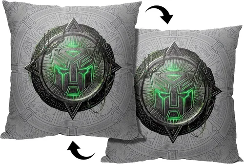 Vista 3 de Northwest Almohada Transformers, 18" x 18", Autobot Shield