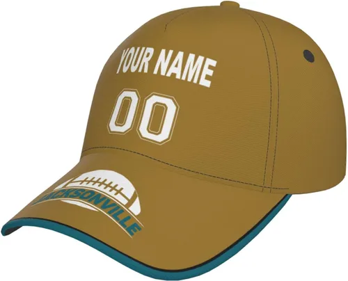 Vista 19 de Gorra personalizada con cualquier nombre y número ajustable, regalo personalizado para papá, hombres, mujeres, jóvenes, fanáticos de los deportes