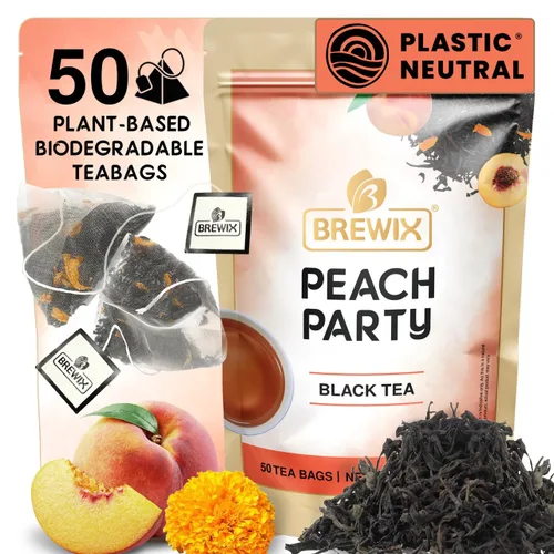 Vista 53 de BREWIX, Bedtime Blossom - Té suelto de hierbas (más de 50 tazas) sin cafeína y totalmente natural Mezcla relajante floral nocturna Rooibos